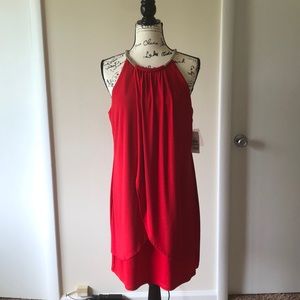 Jessica Simpson Red Pop Dress